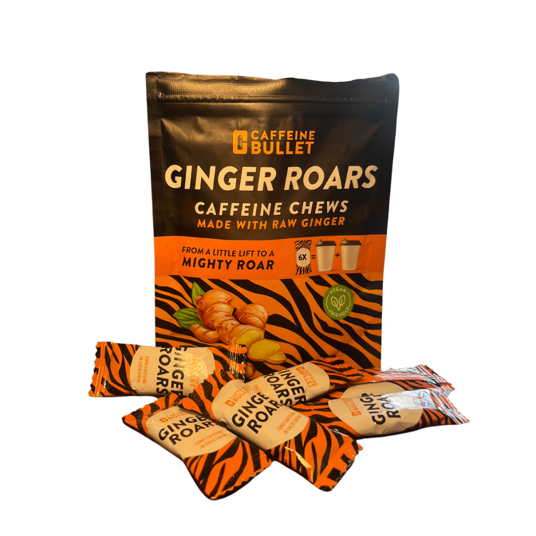Caffeine Bullet Ginger Roar Display Boxes (12 x small packs)