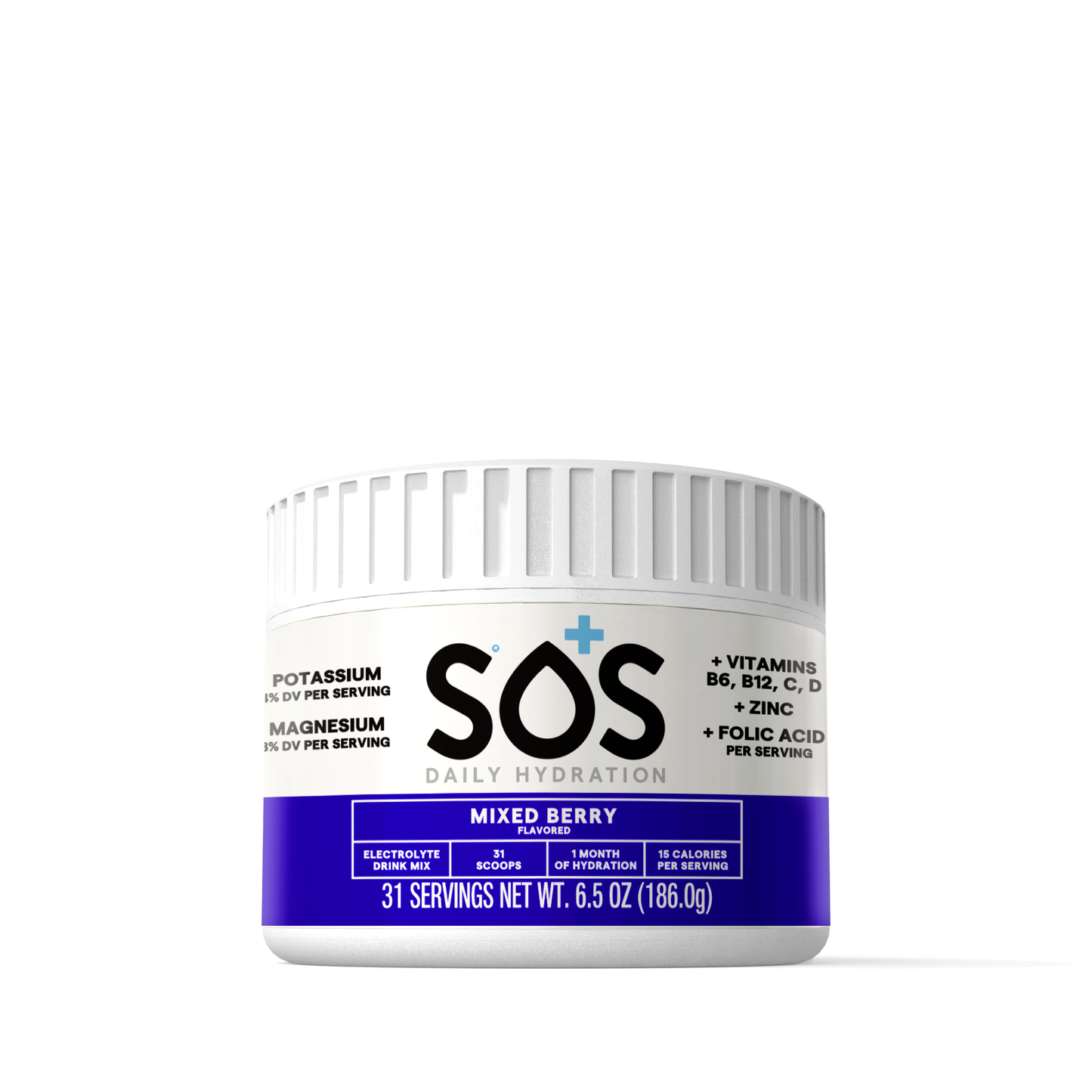 SOS Daily - Vitamin Enhanced 31 Serving Tubs