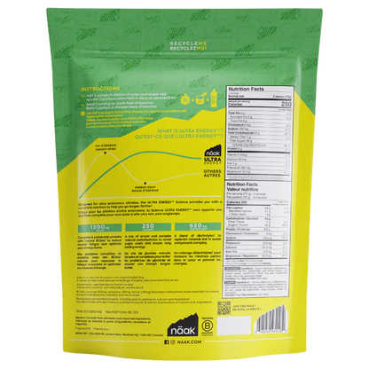 Naak Energy Drink Mix 720gm & 6 Singles Per Box